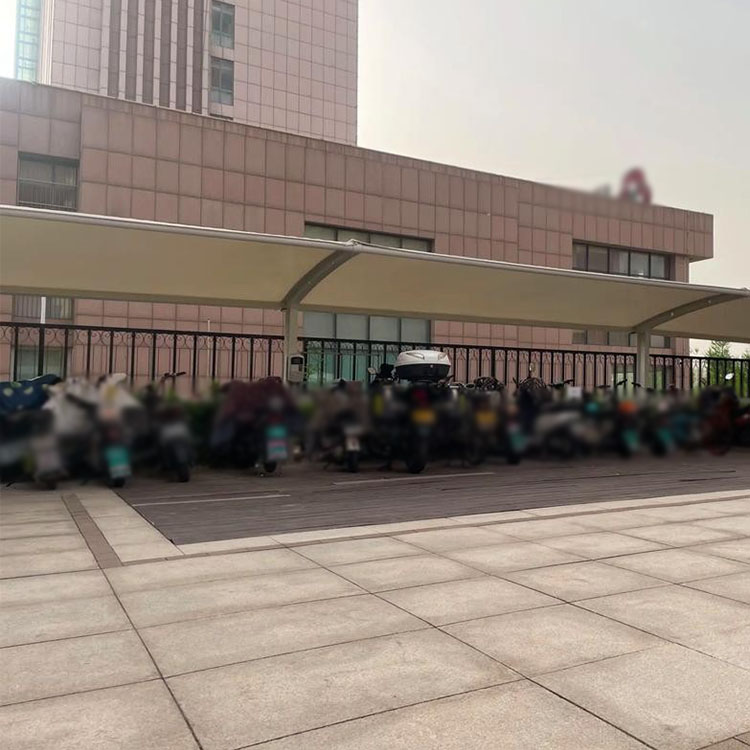 繁峙县膜结构电动车棚